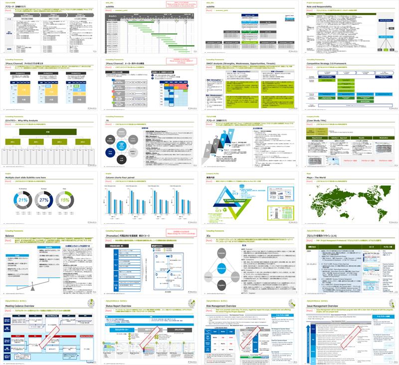 Presentation templates showcase
